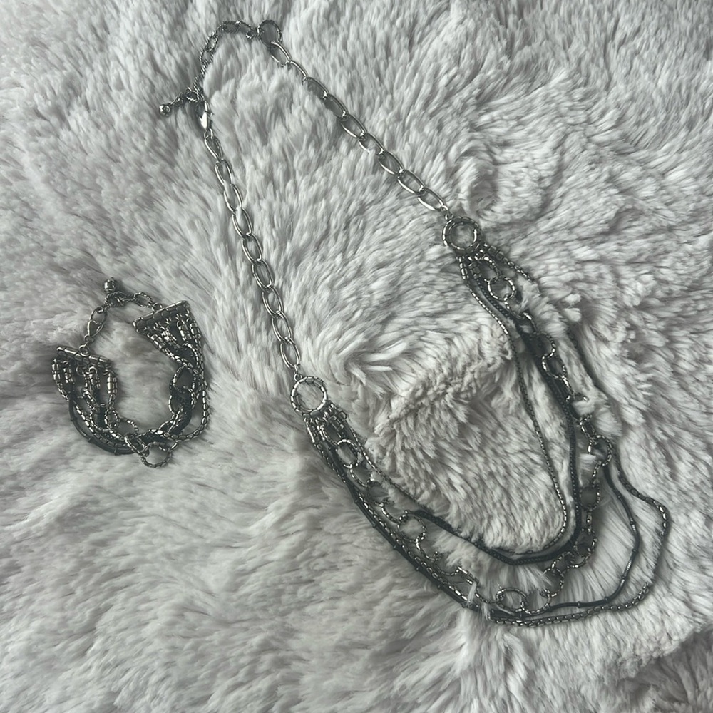 Brighton necklace and matching bracelet